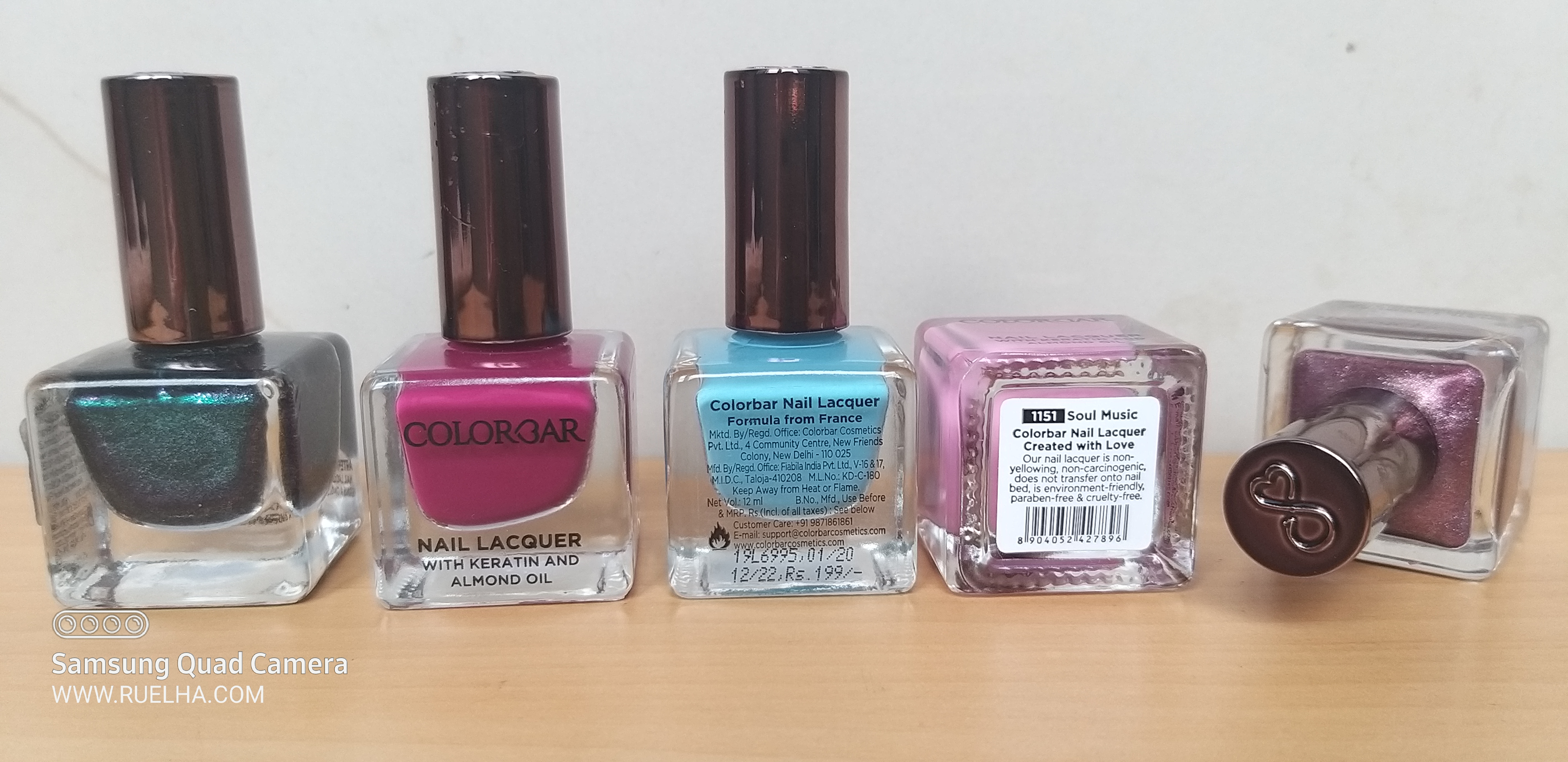 4 ColorBar Nail Lacquers : Swatches & Review | Cosmochics | Best Blogs for  Fashion, Beauty, Lifestyle and Parenting